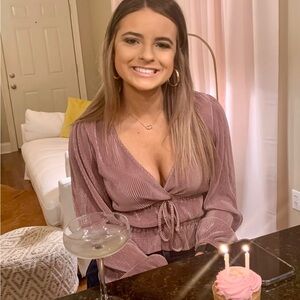 Mauve Longsleeve Top